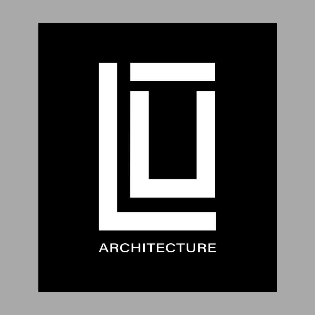 Logo,graphisme,infographisme,lu architecture,noir,blanc,noir et blanc,Simplicité,Abstrait,Minimaliste,Iconique,Typographique,Couleur,Contraste,Organique,Géométrique,Symétrie,Mouvement,Rétro,Futuriste,Inclusif,Personnalisé